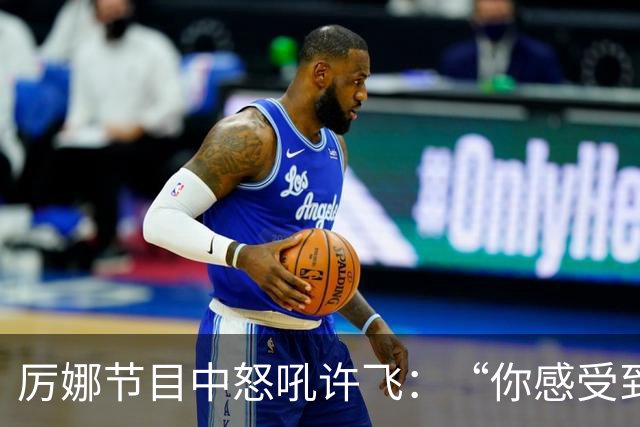 厉娜节目中怒吼许飞：“你感受到的是被宣判，那我所有的经济损失呢？”
