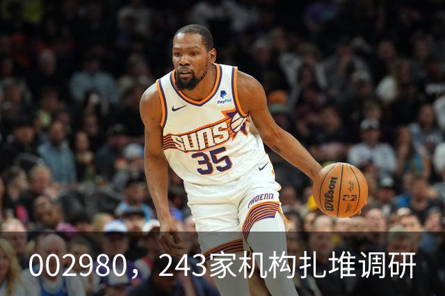 002980，243家机构扎堆调研